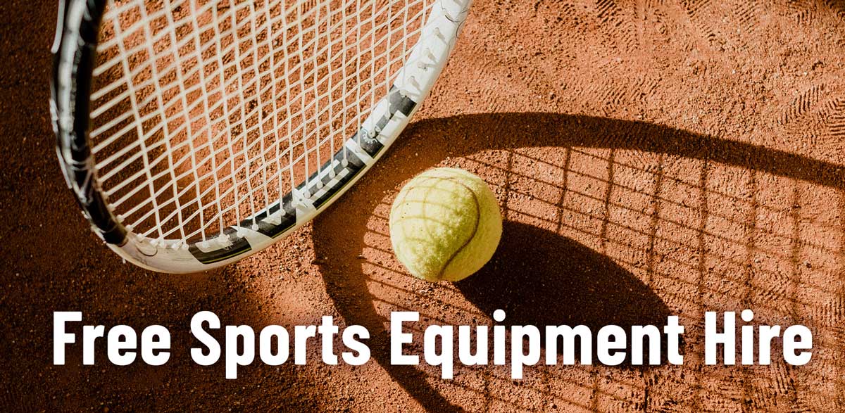 Free Sports Equipment Hire